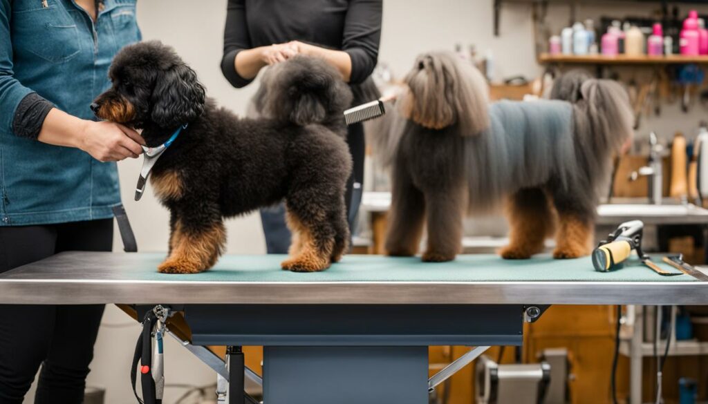 Bernedoodle grooming